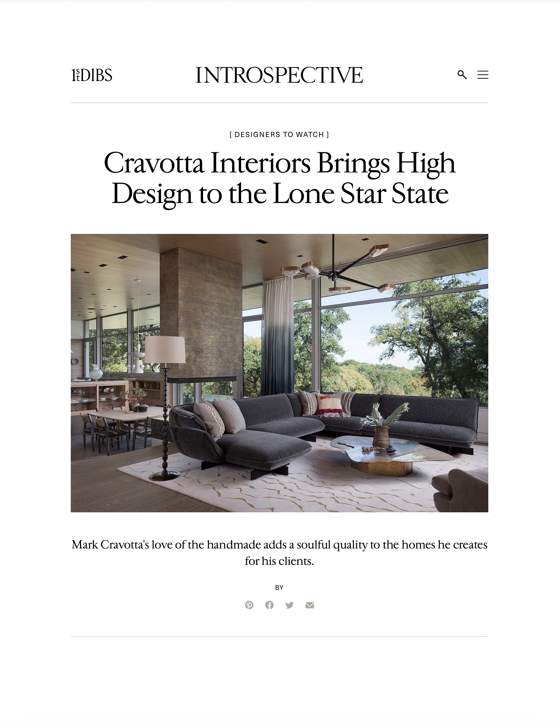 1stDibs Introspective — Designers to Watch (1 of 9)