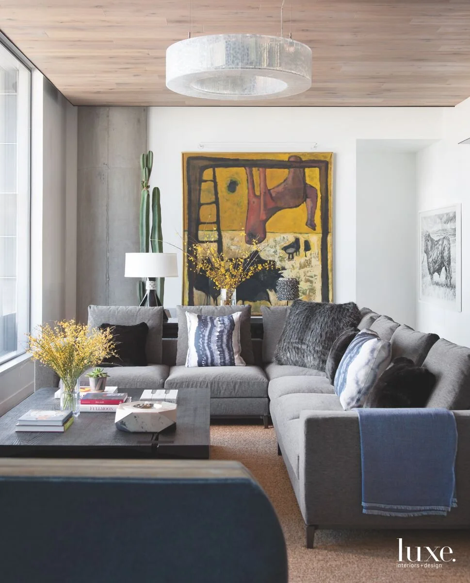 Luxe Interiors + Design — An Austin High-Rise Abode Has Sky High Style (2 of 6)