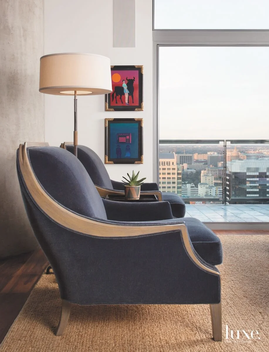 Luxe Interiors + Design — An Austin High-Rise Abode Has Sky High Style (3 of 6)