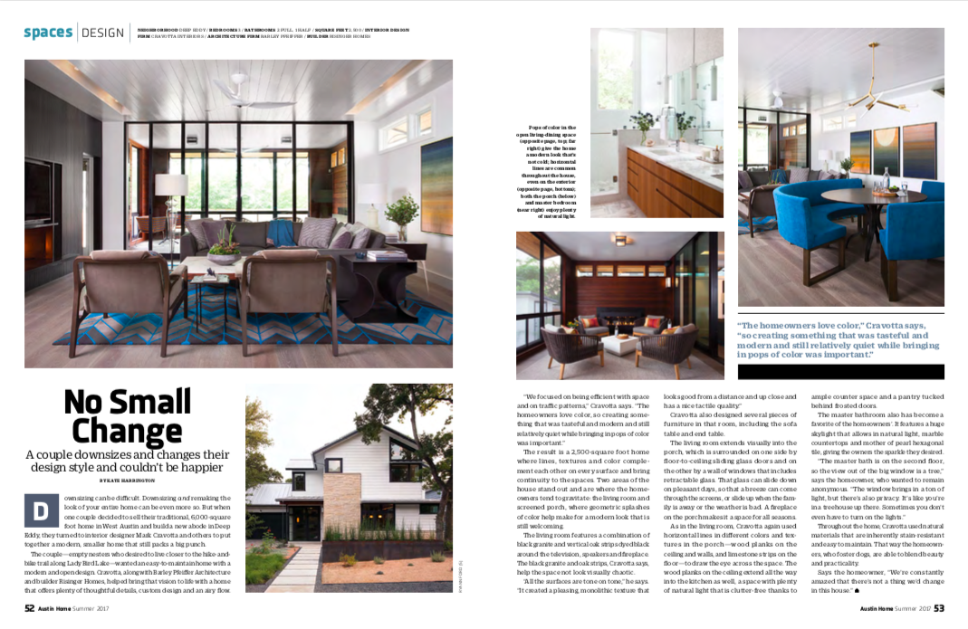Austin Home — No Small Change (2 of 2)