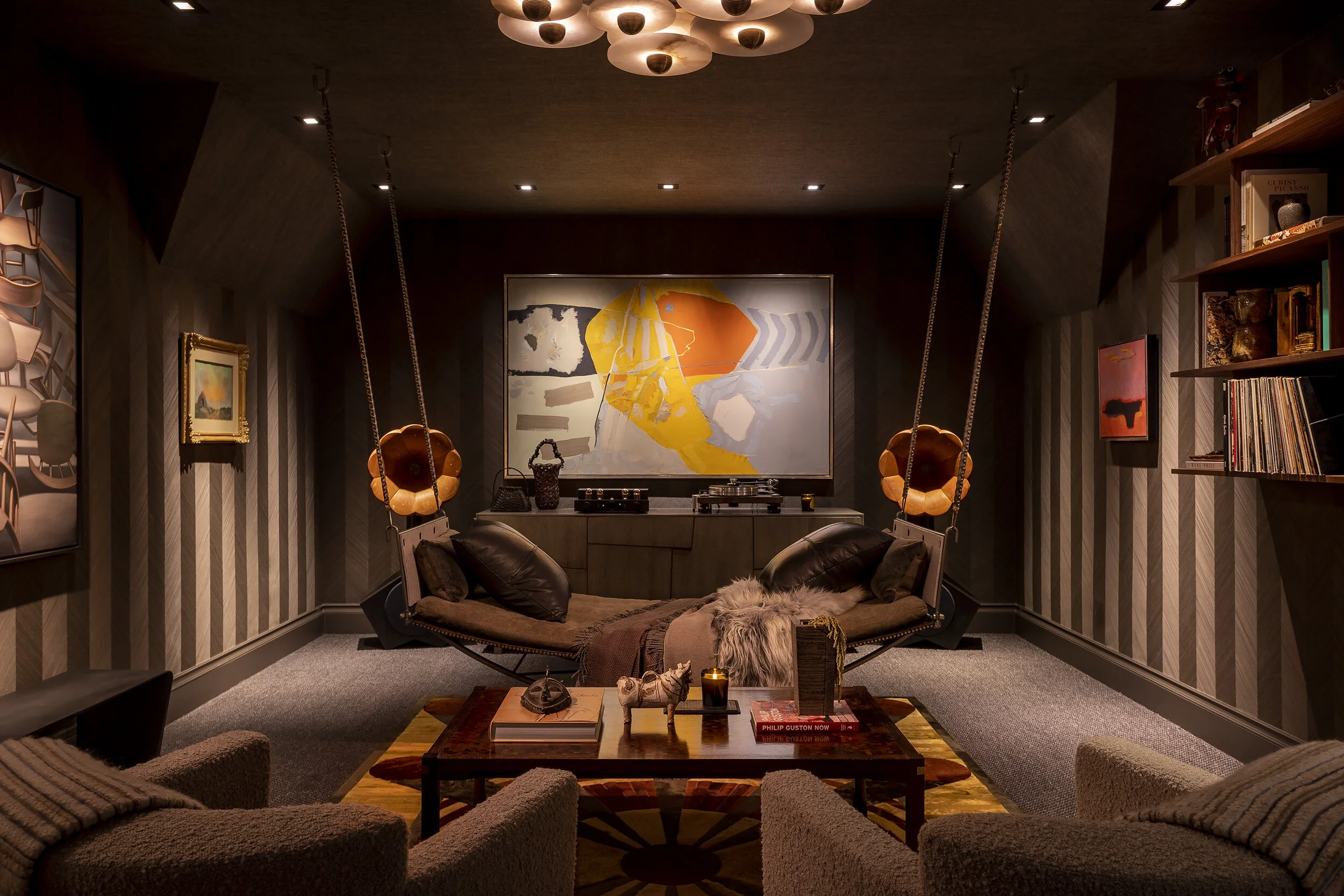 PaperCity Magazine — Cravotta Interiors’ Hi-Fi Lounge for Kips Bay Decorator Show House Dallas
