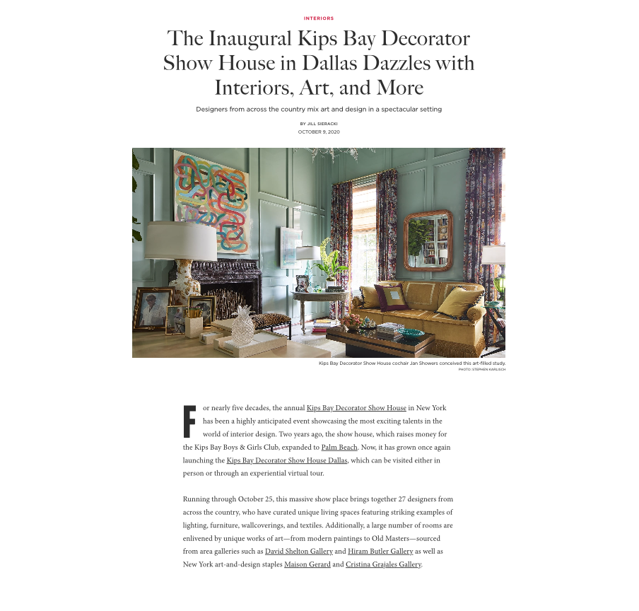 Galerie Magazine — Kips Bay Decorator Show House Dallas (1 of 6)