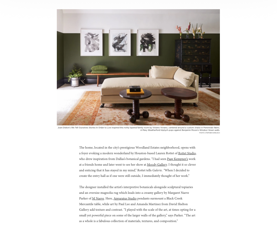 Galerie Magazine — Kips Bay Decorator Show House Dallas (2 of 6)