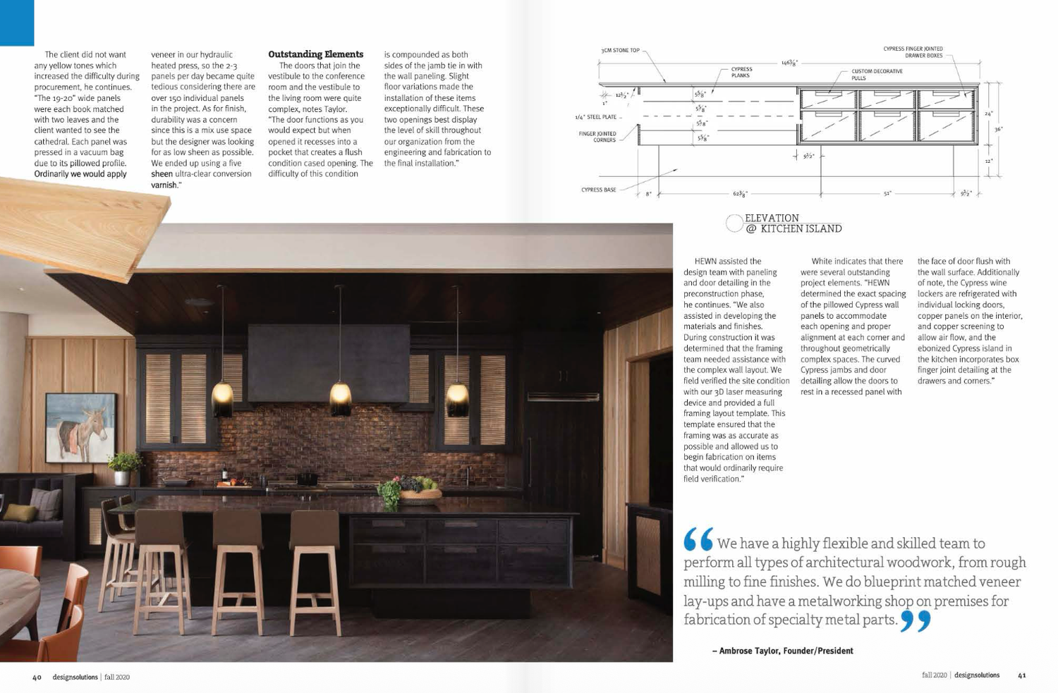 AWI Design Solutions Magazine — Frost Tower Tenant Lounge (3 of 4)